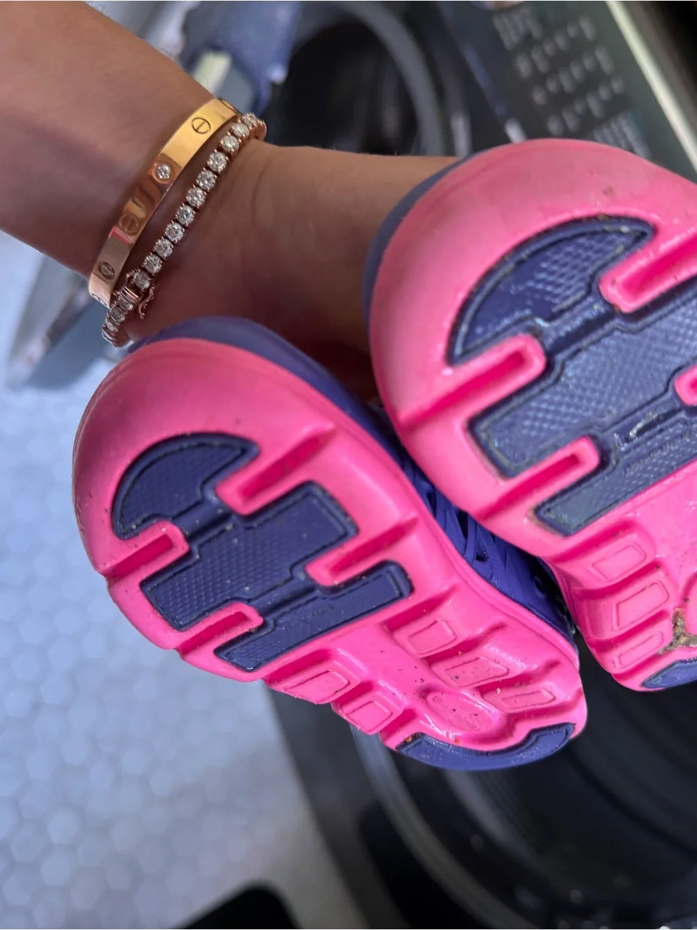 Stride Rite Purple and Pink Kids Water Shoe